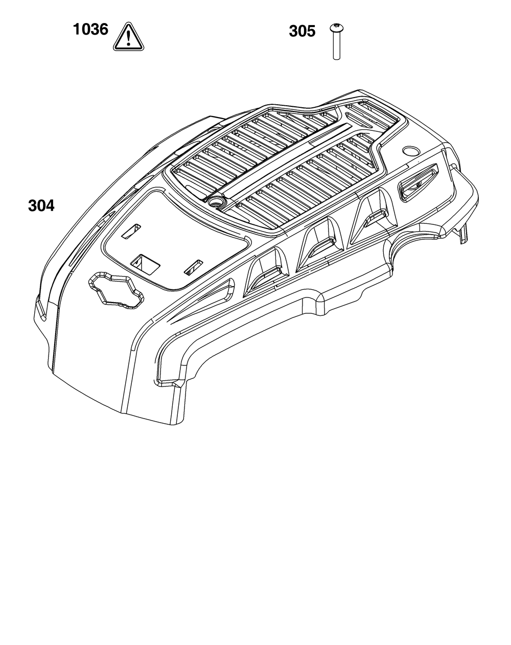 Blower Housing Diagram and Parts List for 123P02-0056-H5 100000 - 19Z999 Briggs and Stratton Engine